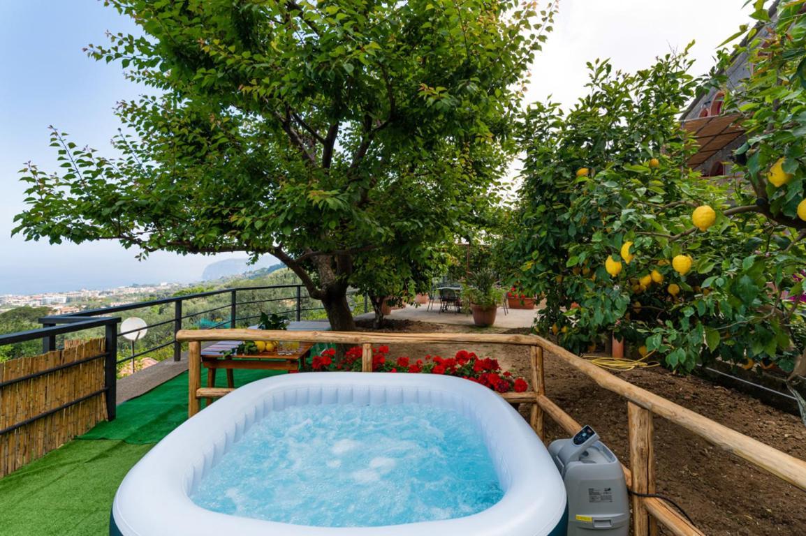 Sorrentovibes - Sea View Rooftop Apartment With Jacuzzi & Garden Экстерьер фото